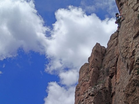 Climbing Colorado.